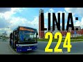 Linia: 224 Centrum JP II → Wieliczka Kampus | `AGLOMERACYJNA` | MPK Kraków 2019